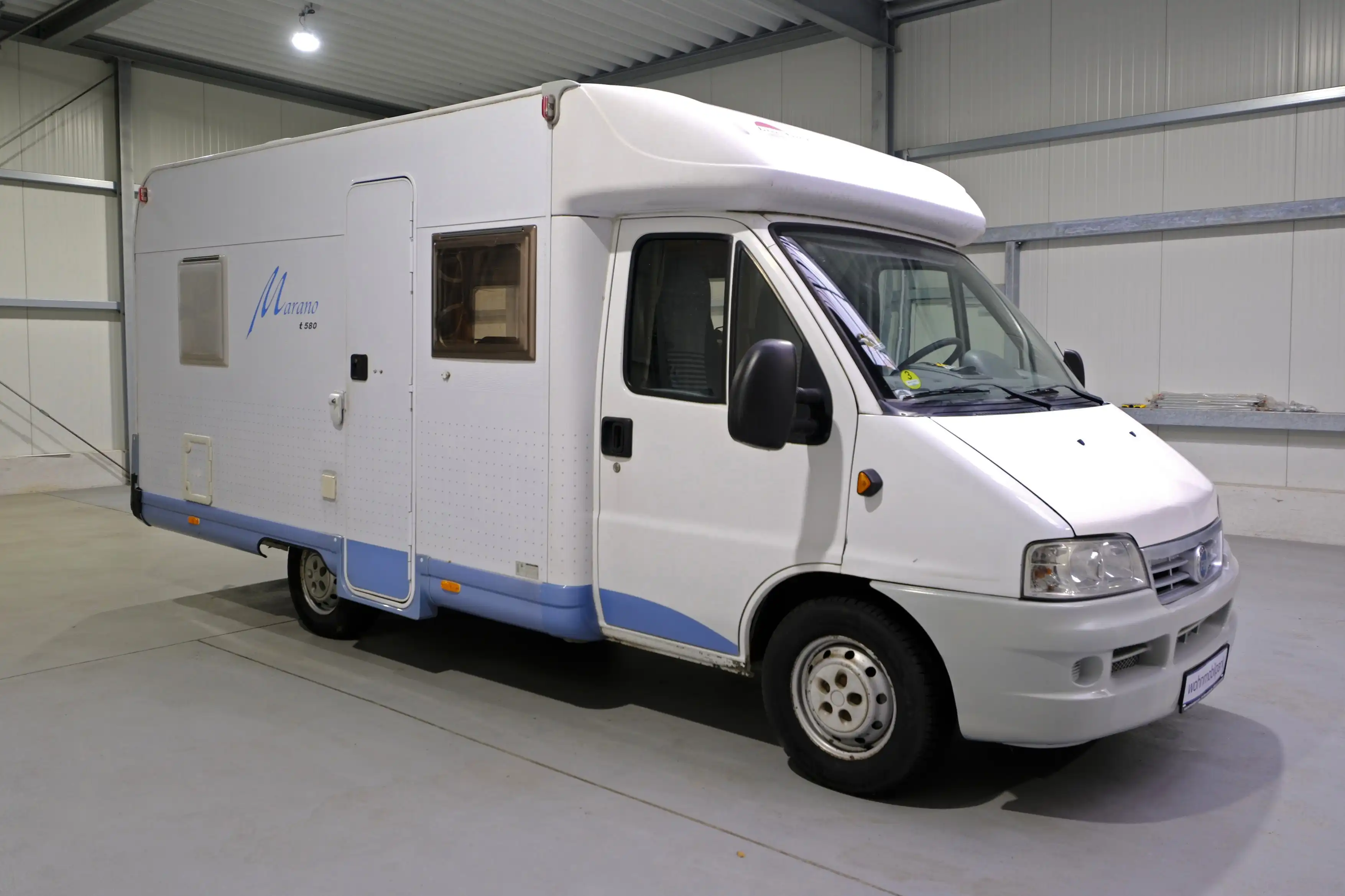 BUERSTNER Marano T 580/Festbett/Klimaanlage/Fahrradträger/sep.Dusche